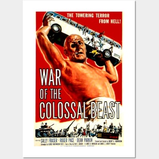 Classic Science Fiction Movie Poster - War of the Colossal Beast Posters and Art